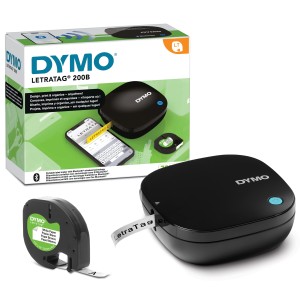DYMO LetraTag 200B Bluetooth Etiquetadora | Impresora de etiquetas compacta | Se conecta mediante tecnología inalámbrica