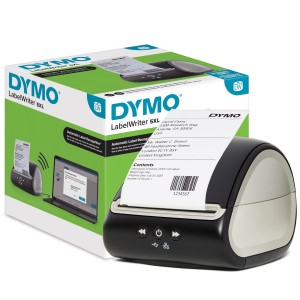 DYMO LabelWriter 5XL Impresora de etiquetas | Reconocimiento automático de etiquetas | Imprime etiquetas de envío extraanchas