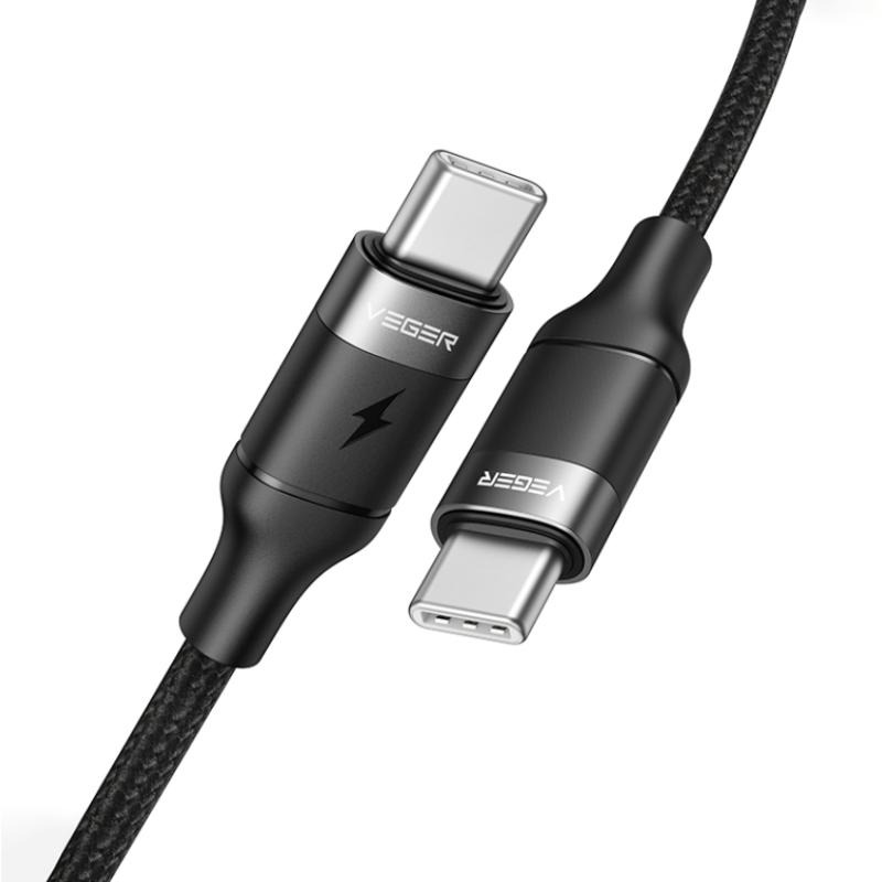 VG-CC02 cable USB USB 2.0 1,5 m USB C Negro