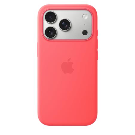 Funda de silicona con MagSafe para el iPhone 17 Pro - Guayaba intenso