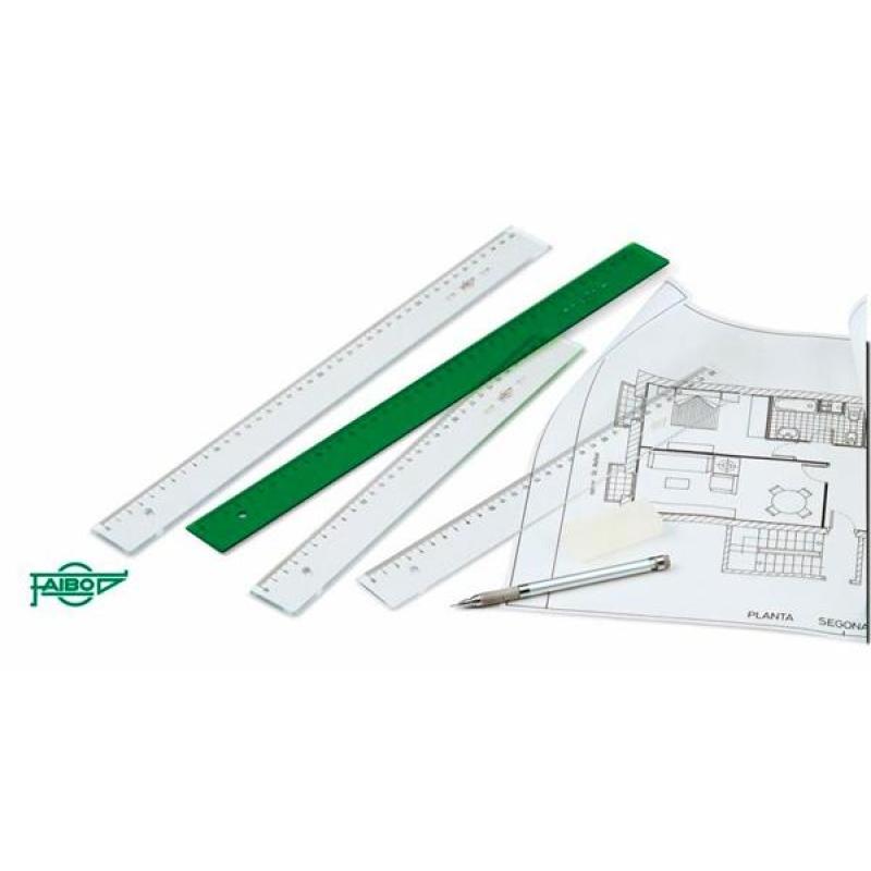 FAIBO REGLA 30 CM VERDE