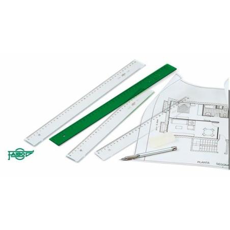 FAIBO REGLA 30 CM VERDE