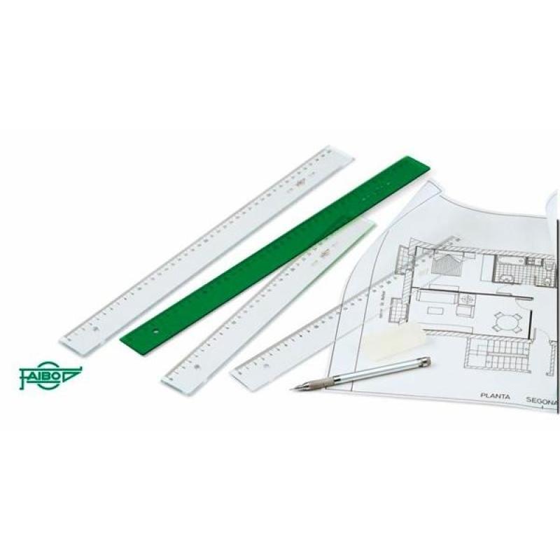 FAIBO REGLA 40 CM VERDE