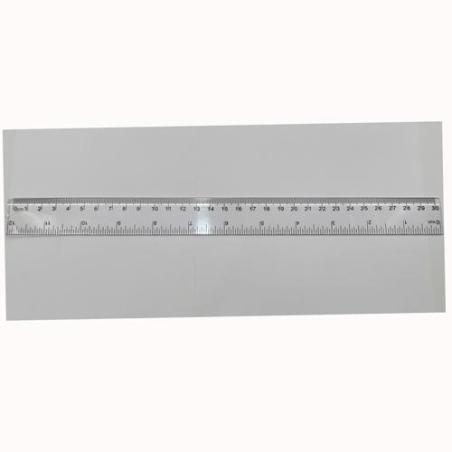 MOLIN REGLA ESCOLAR 30CM TRANSPARENTE