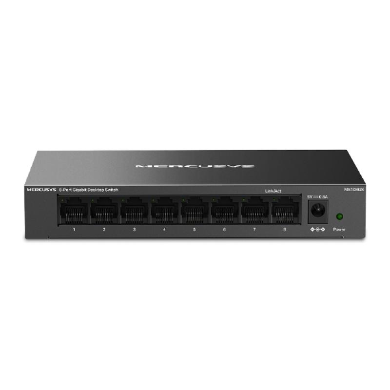 MS108GS-M2 switch Gigabit Ethernet (10/100/1000) Negro