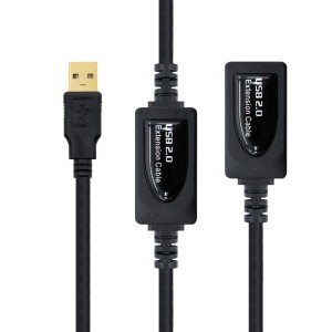 Nanocable 10.01.0213 cable USB USB 2.0 15 m USB A Negro