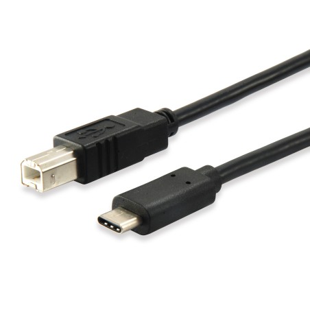 Equip Cable USB 2.0 C a B, M M, 1,0m