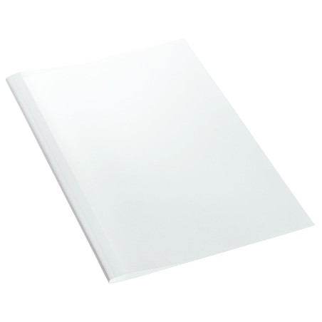 Leitz 177158 cubierta A4 Cartón, PVC Transparente, Blanco 100 pieza(s)