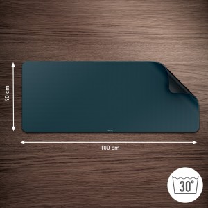Leitz 53840089 protector de escritorio Polipropileno (PP) Gris Oscuro