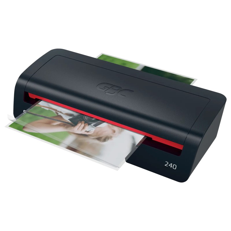 GBC 240 Laminadora térmica 400 mm min Negro, Rojo