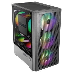 Mars Gaming MCVECTOR carcasa de ordenador Mini Tower Negro