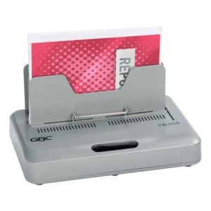 GBC 4410041UK máquina de encuadernación térmica 500 hojas Plata