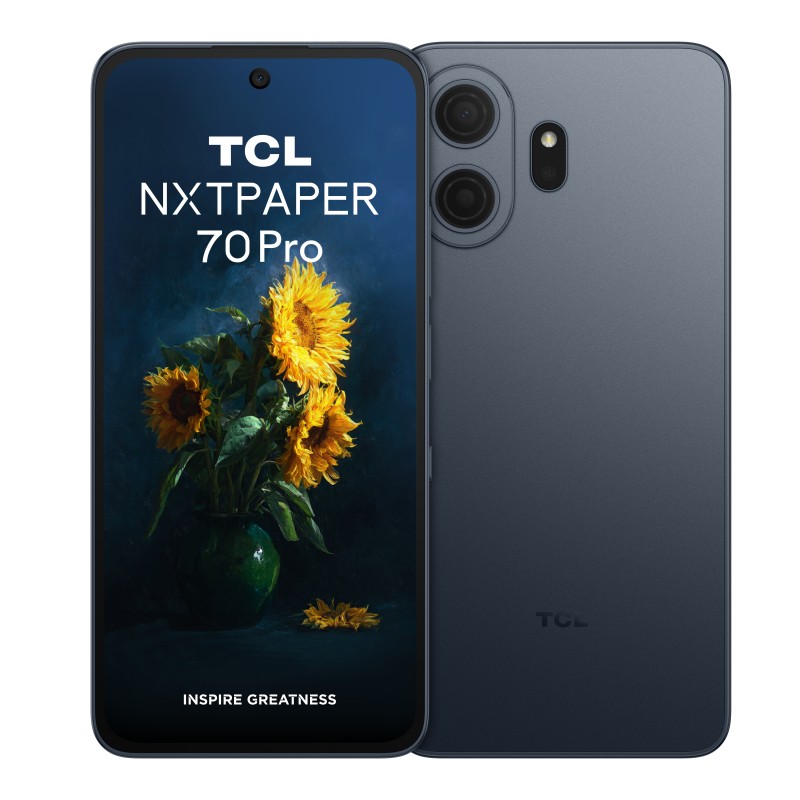 TCL 70 NXTPAPER Pro 17,5 cm (6.9") SIM doble Android 16.0 5G USB Tipo C 8 GB 256 GB 5200 mAh Azul