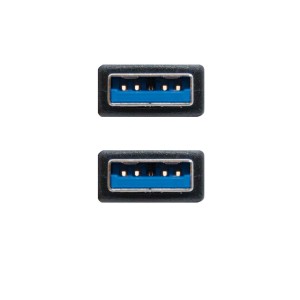 Nanocable 10.01.1002-BK cable USB USB 3.2 Gen 1 (3.1 Gen 1) 2 m USB A 5 Gbit s Negro