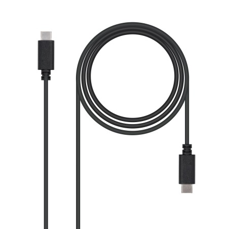 Nanocable USB 2.0, 2m cable USB USB C 0,48 Gbit s Negro
