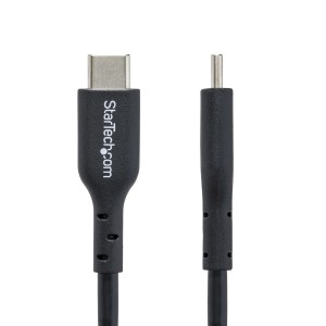 StarTech.com Paquete de 2 Cables USB-C de Carga de 1m - Cable USB 2.0 Cargador para Portátiles - Cable USB Tipo C - PD 60W 3A -