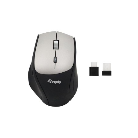 Equip 245115 ratón Oficina mano derecha RF inalámbrico Óptico 2400 DPI