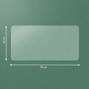 Leitz 53810003 protector de escritorio Cloruro de polivinilo (PVC) Transparente