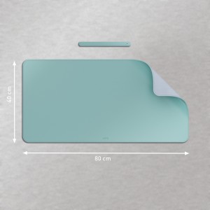 Leitz 53820051 protector de escritorio Cloruro de polivinilo (PVC) Color menta