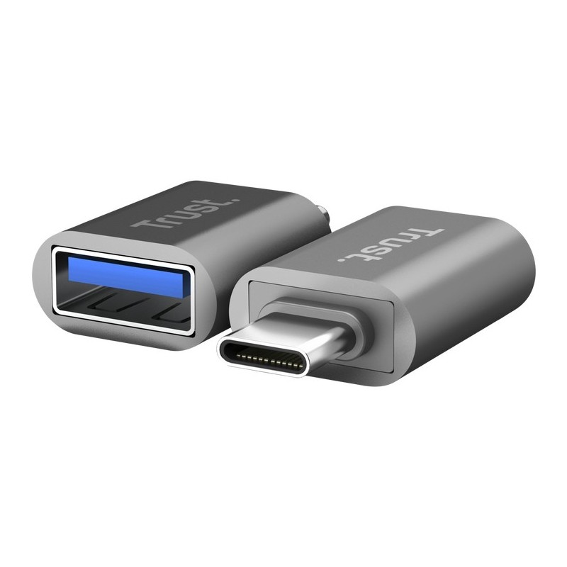 Trust 26221 Adaptador gráfico USB Plata