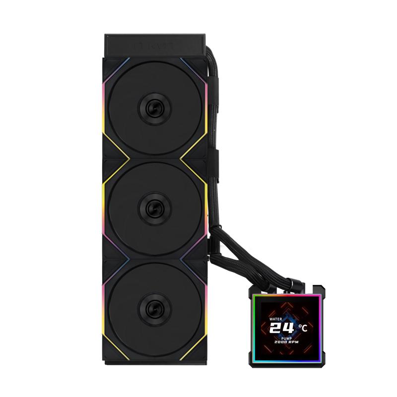 HydroShift II LCD-S 360 TL Procesador Kit de refrigeración líquida 12 cm Negro 1 pieza(s)