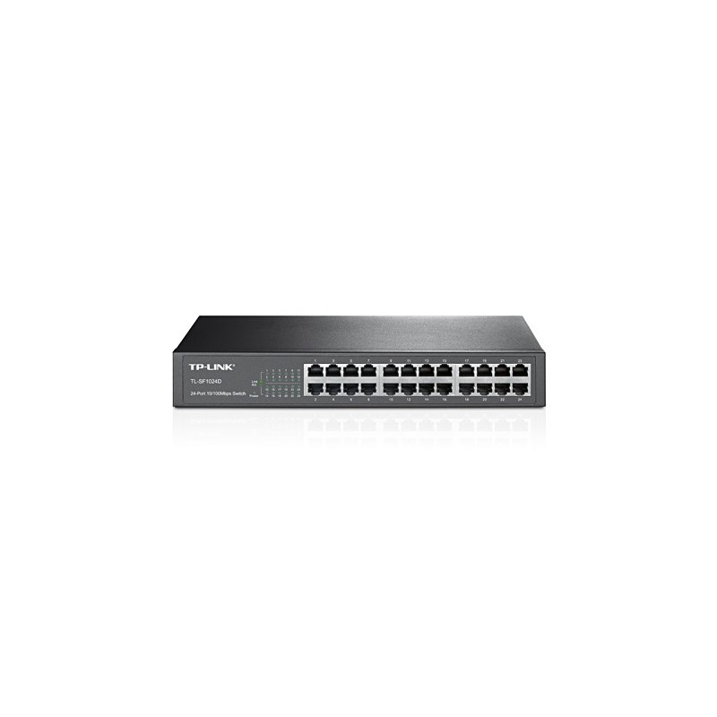 TP-Link TL-SF1024D Fast Ethernet (10 100) Negro