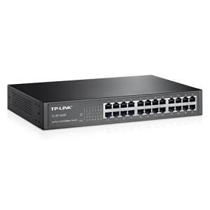TP-Link TL-SF1024D Fast Ethernet (10 100) Negro