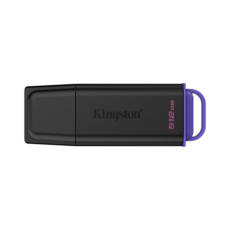 Kingston Technology DataTraveler 512GB Portátil USB 3.2 Gen 1 Exodia Negro + Violeta