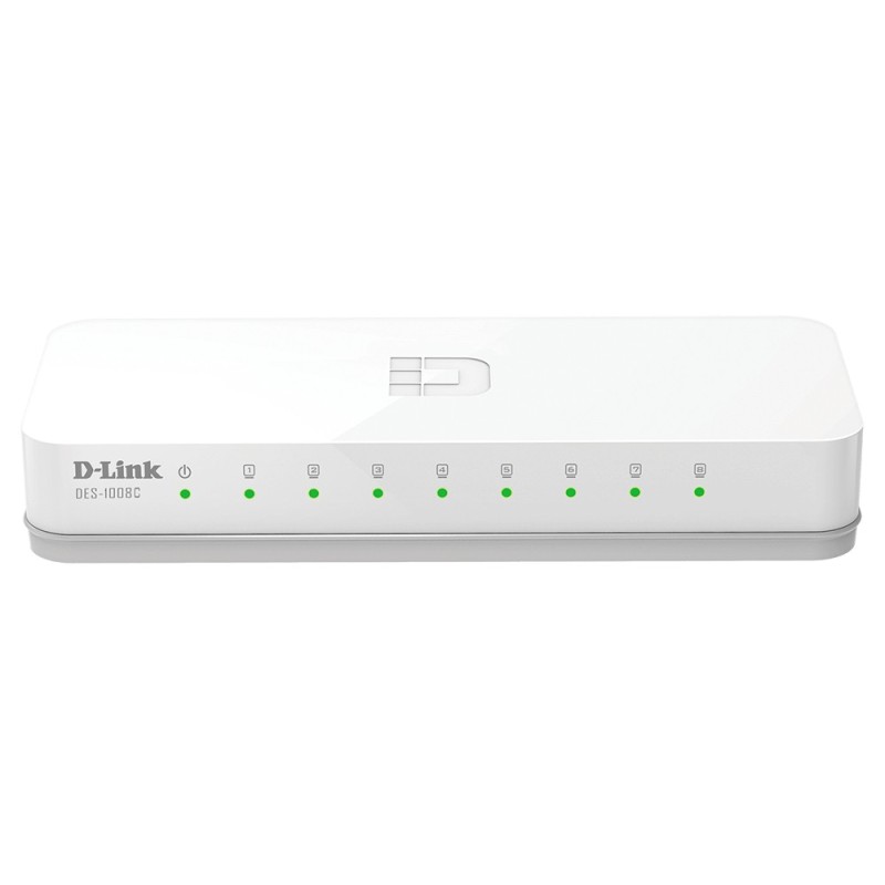 D-Link 0 No administrado Fast Ethernet (10 100) Escritorio Blanco