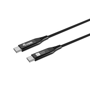 Equip 128389 cable USB USB4 Gen 3x2 1,2 m USB C 240 W Negro