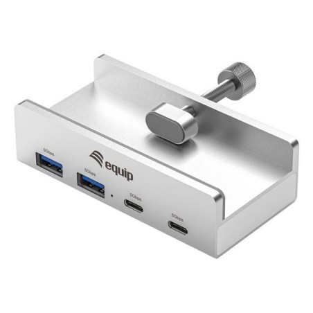 Equip 128967 hub de interfaz USB 3.2 Gen 1 (3.1 Gen 1) Type-A 5000 Mbit s Aluminio