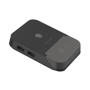 j5create JCD620-N estación dock para móvil Negro, Gris
