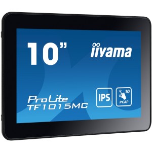 iiyama TF1015MC-B3 pantalla para PC 25,6 cm (10.1") 1280 x 800 Pixeles HD LED Pantalla táctil Negro