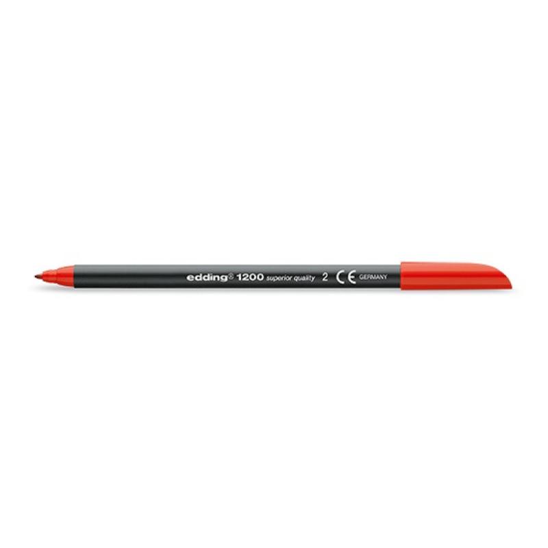 1200 rotulador de punta fina Rojo Pack 10 Unid. - 4-1200002 4-1200002##1