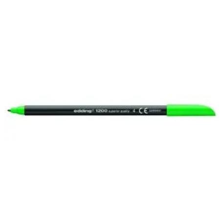1200-04 rotulador Verde Pack 10 Unidades 1200-04