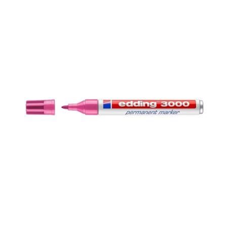 3000 marcador permanente Rosa 300009 Pack 10 Unid