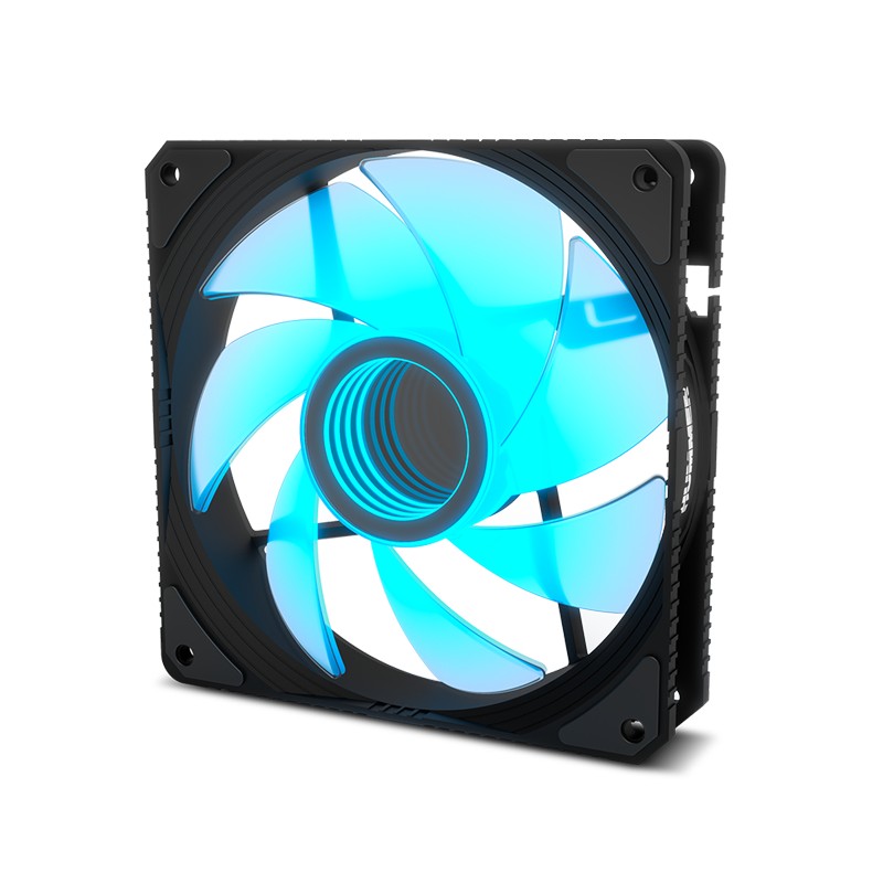 M-FAN Carcasa del ordenador Ventilador 12 cm Translúcido 1 pieza(s)