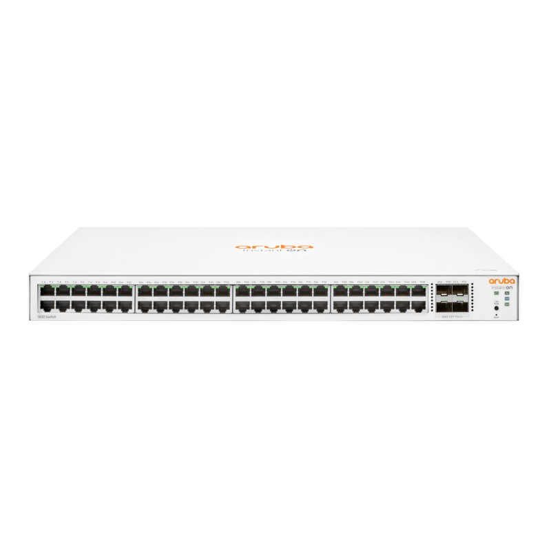 Aruba Networking Aruba Instant On 1830 48G 4SFP Gestionado L2 Gigabit Ethernet (10/100/1000) 1U
