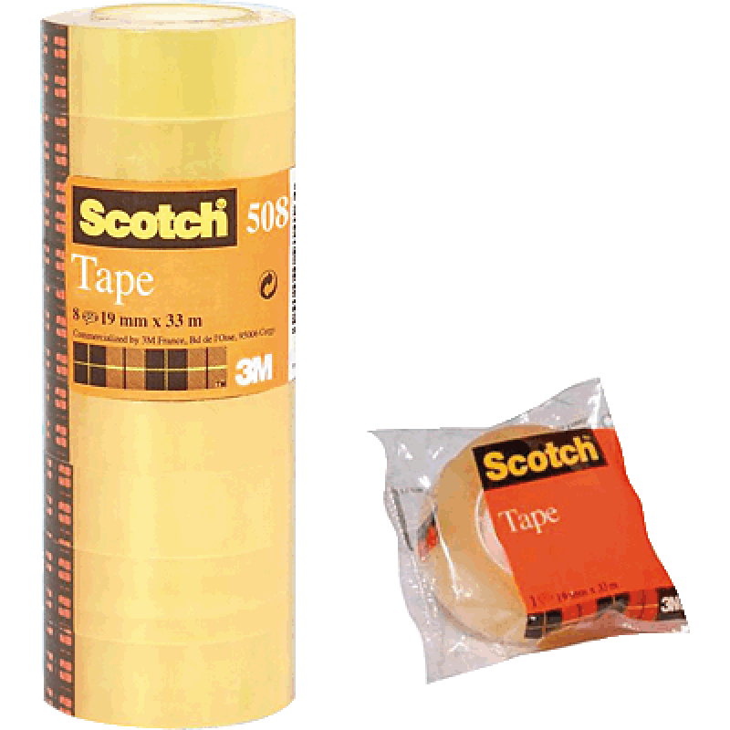 SCO ROLLO INDIVID 508 19MMX33M 508/1933