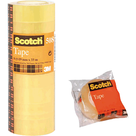 SCO ROLLO INDIVID 508 19MMX33M 508/1933