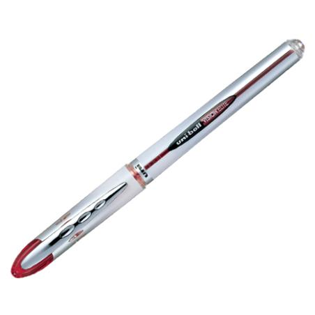 Vision UniBall Bolígrafo cilíndrico Rojo, Plata