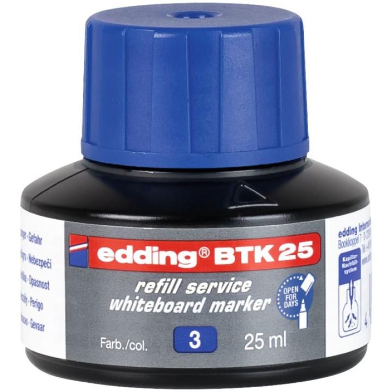 BTK-25 recambio para marcador Azul 25 ml 1 pieza(s)