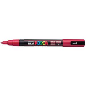 POSCA PC-3M Rojo oscuro