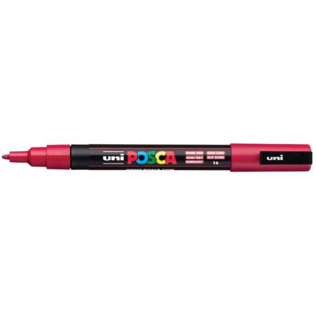 POSCA PC-3M Rojo oscuro
