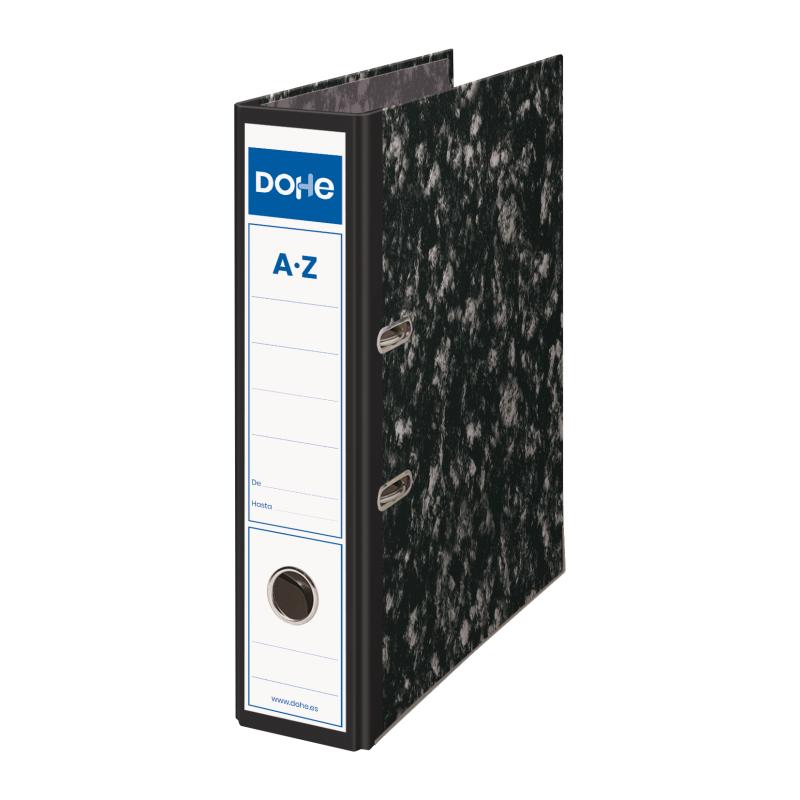 09120 carpeta de cartón Folio Negro