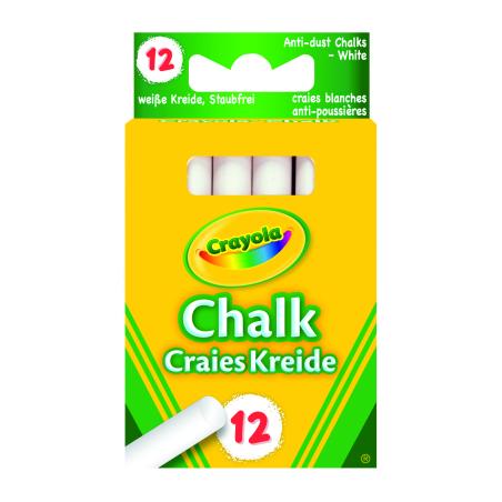 12 white Chalks Blanco 12 pieza(s)