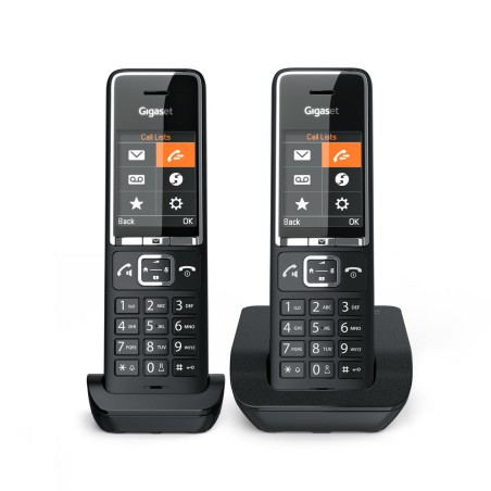 COMFORT 550 duo Teléfono analógico Identificador de llamadas Negro