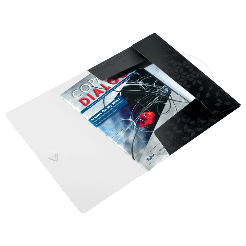 Leitz 45990095 carpeta Polipropileno (PP) Negro A4