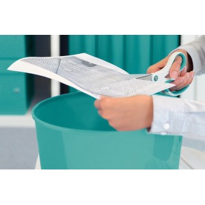 Leitz WOW Tijeras de oficina Corte recto Azul, Blanco