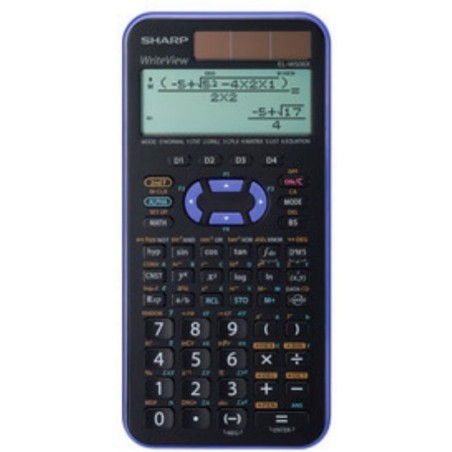 Sharp EL-W506TBSL calculadora Escritorio Calculadora científica Negro